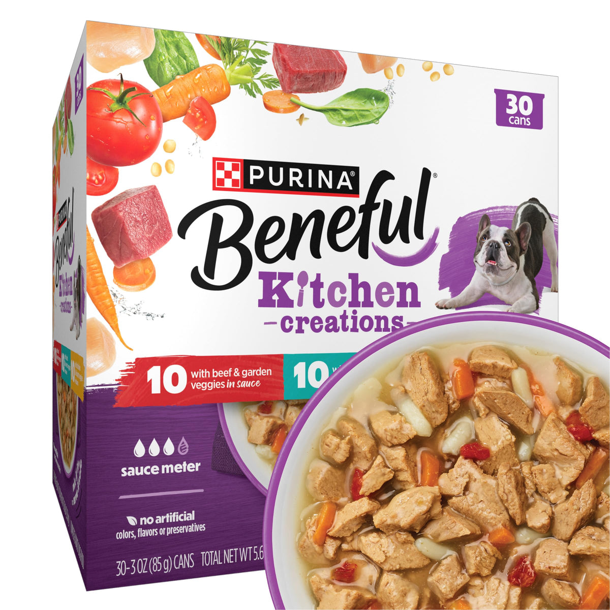 Wet Dog Food Variety Pack 30 3 oz Cans D65563