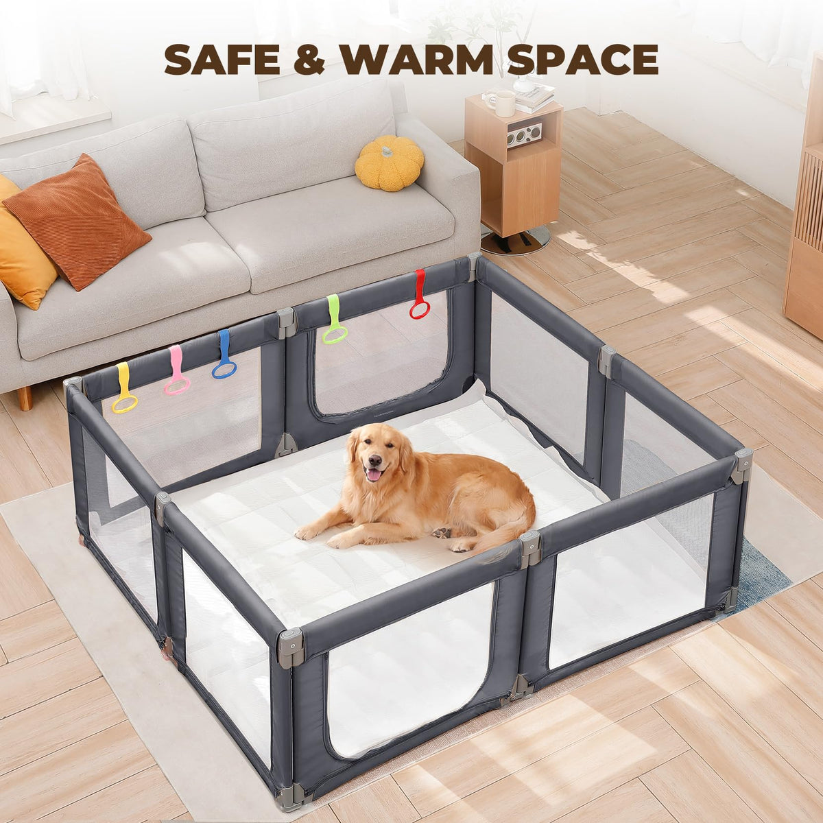 Grey Baby Playpen A159
