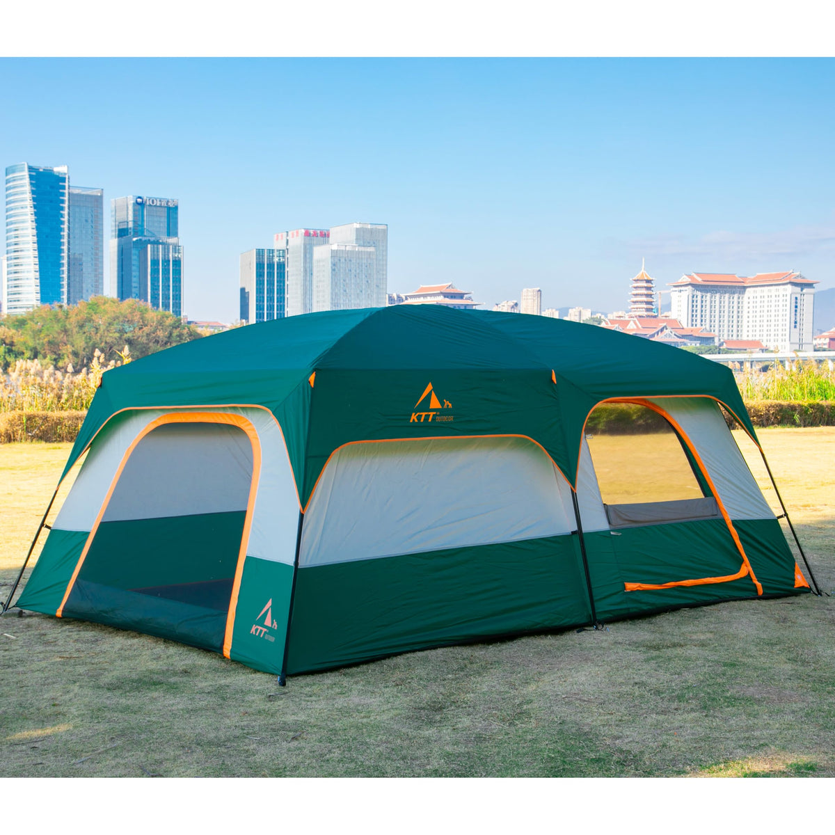 Extra Large 10-12-14 Person Cabin Tent K137588