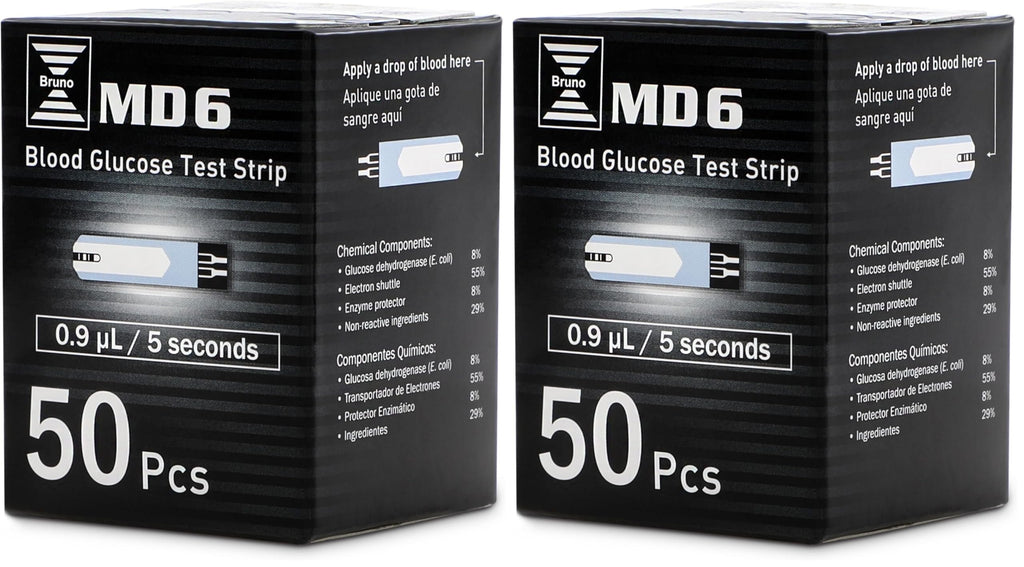 Blood Glucose Test Strips 50 Count Pack of 2 J5819