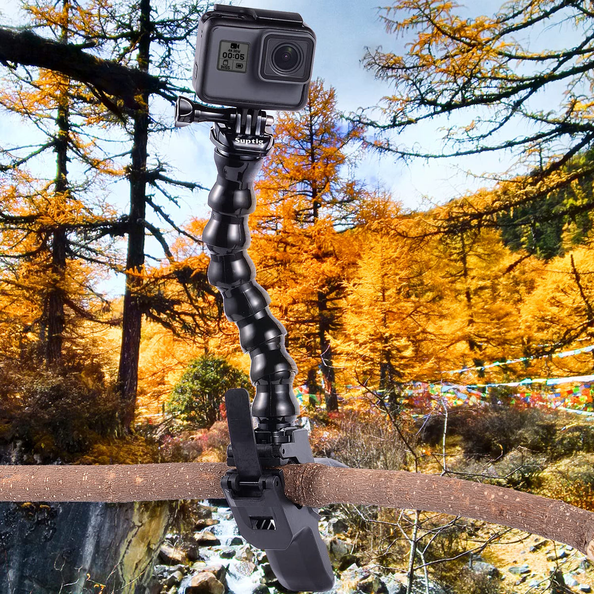 Jaws Flex Clamp Mount Gooseneck Mount for Action Camera G222439