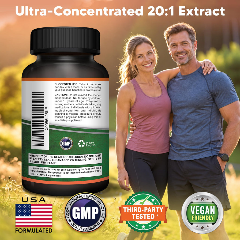 Moringa with Berberine Supplement 120 Capsules X55333