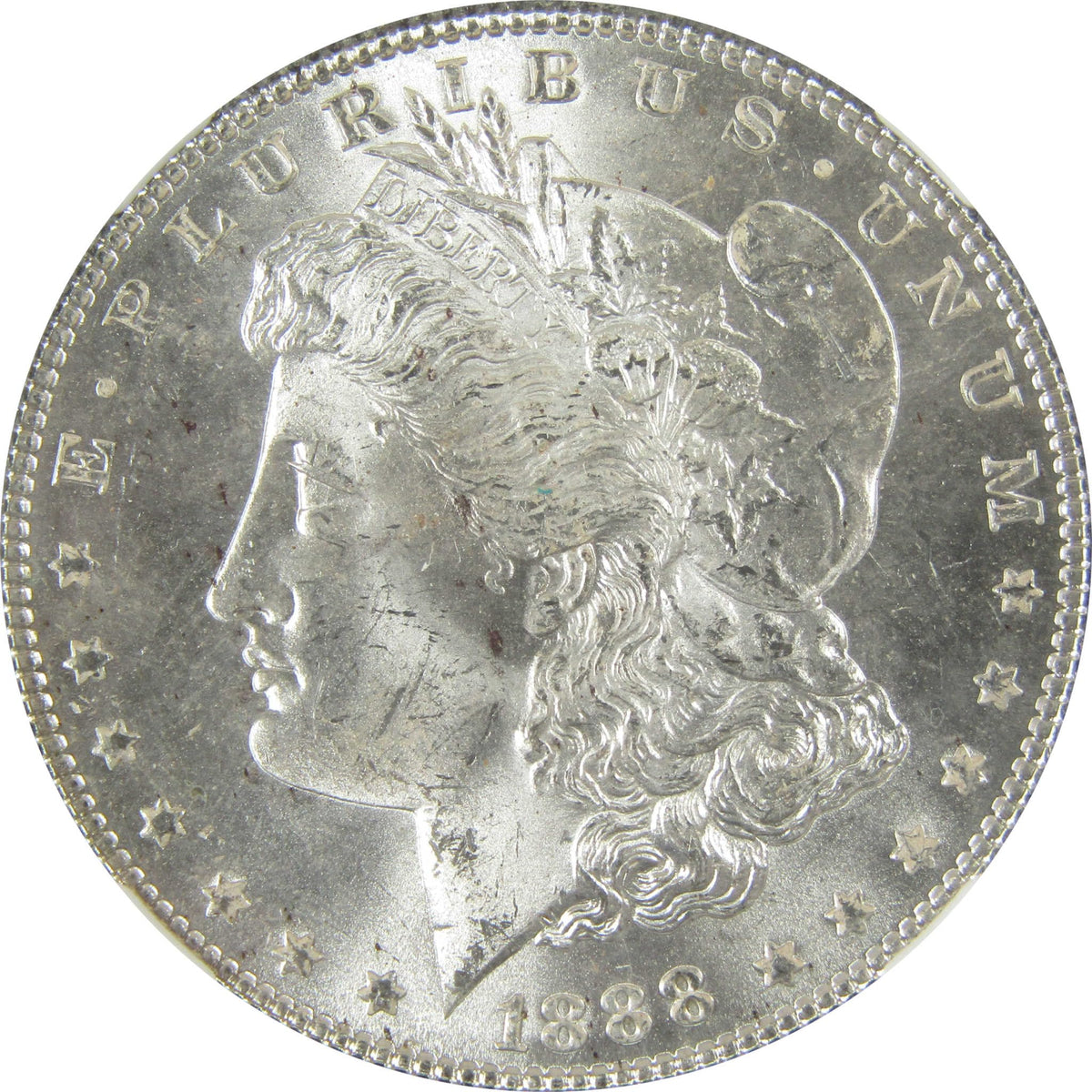 1888 Morgan Silver Dollar MS 64 Uncirculated $1 Coin G1830